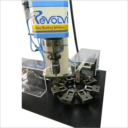 Spin Riveting Machine With Indexing Table-image